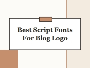 Best Free Script Fonts for Blog Logos That Look Professional